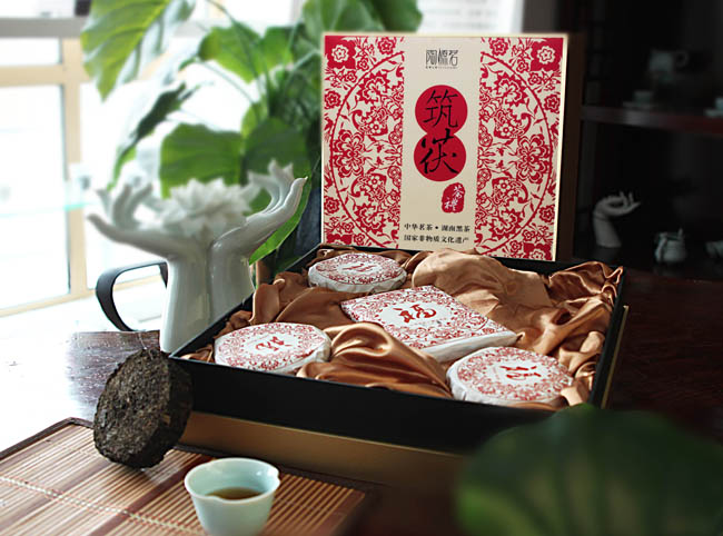 安化黑茶节气礼盒—筑茯茶礼