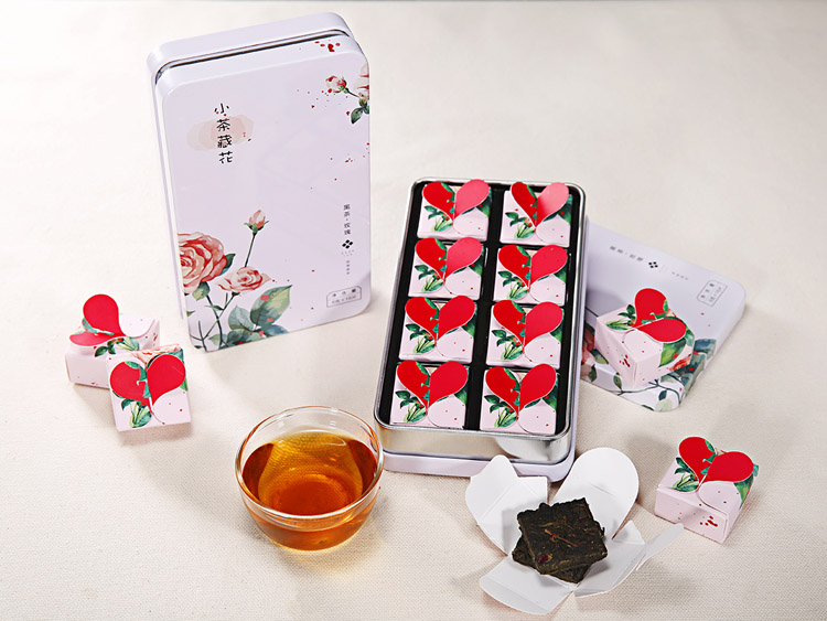 玫瑰花茶拼配茶礼盒